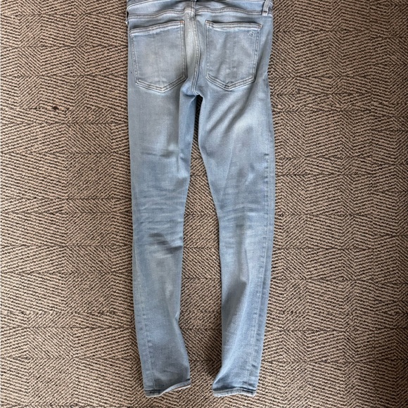 rag & bone Women's Sky Blue Skinny Jeans - Picture 9 of 9